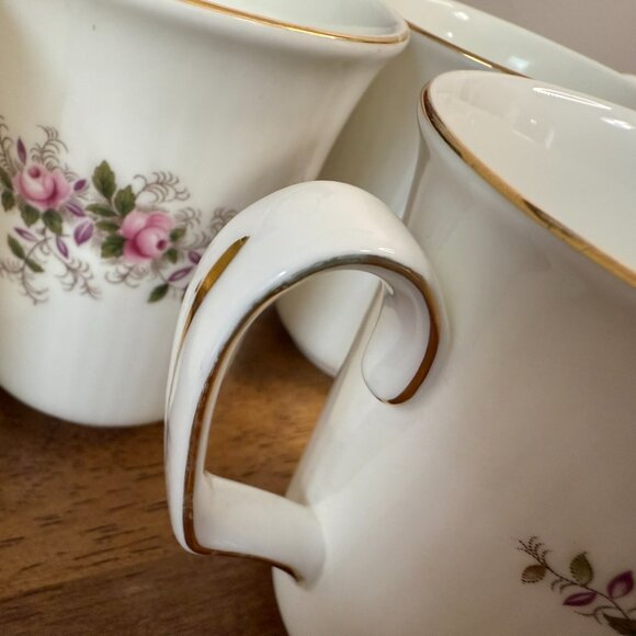 Royal Albert Lavender Rose Mugs Set of 5 Bone China England Floral Pink Rose - Picture 8 of 8